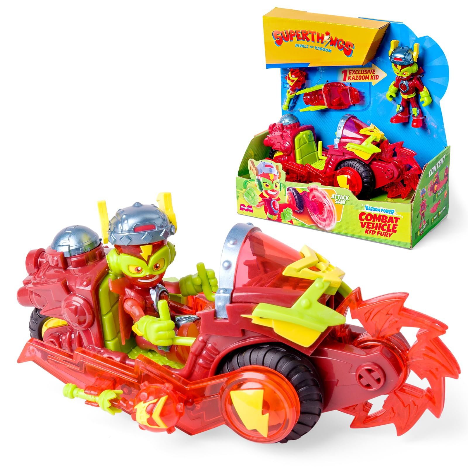 Article Superthings Kazoom Power - Combat Vehicle Kid Fury